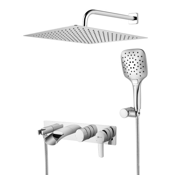 Смеситель для ванны и душа Lemark Atlantiss встраиваемый хром (LM3225C) Смеситель для ванны и душа Lemark Atlantiss встраиваемый хром (LM3225C)