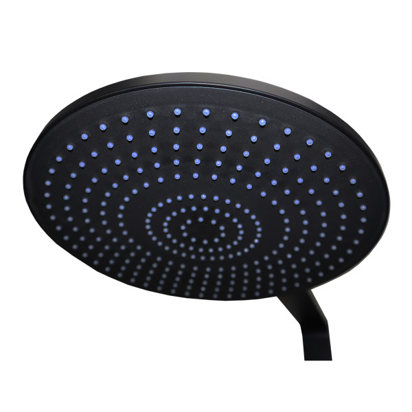 Душевая система Azario Deepsea термостат черный (AZ-679008DB9PA)