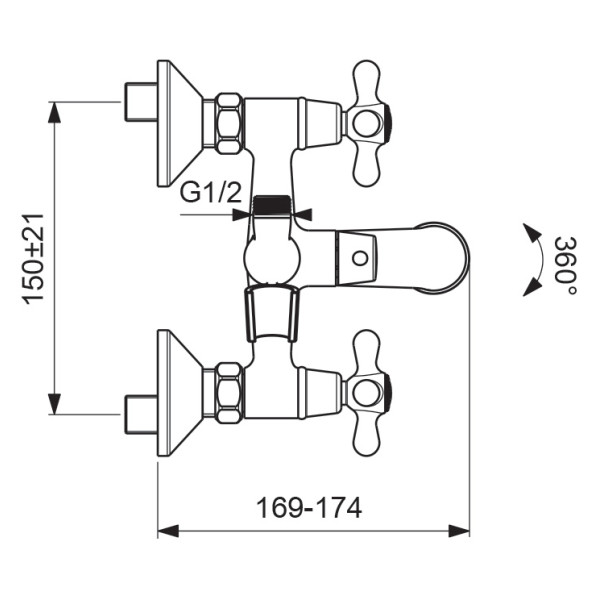 Смеситель для кухни Vidima Uno (BA356AA)