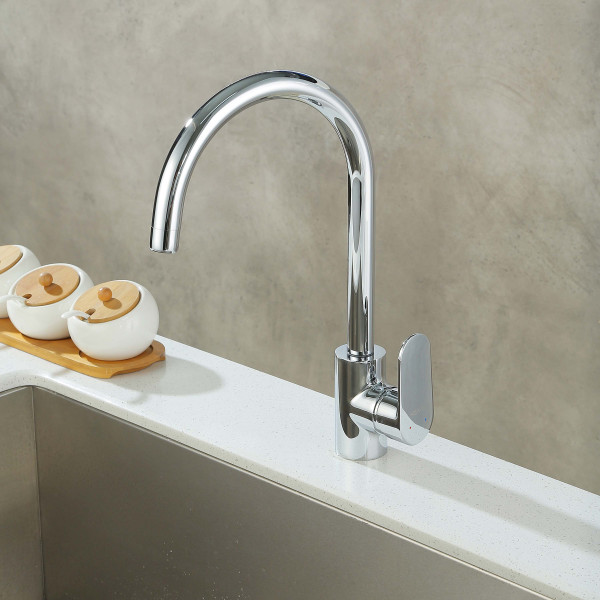 Смеситель для кухни Aquatek Ника хром (AQ1882CR) Смеситель для кухни Aquatek Ника хром (AQ1882CR)