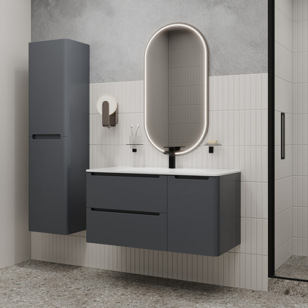 Пенал подвесной Iddis EdificeDIS 40x30x150 темно-серый (EDI40D0i97) Пенал подвесной Iddis EdificeDIS 40x30x150 темно-серый (EDI40D0i97)