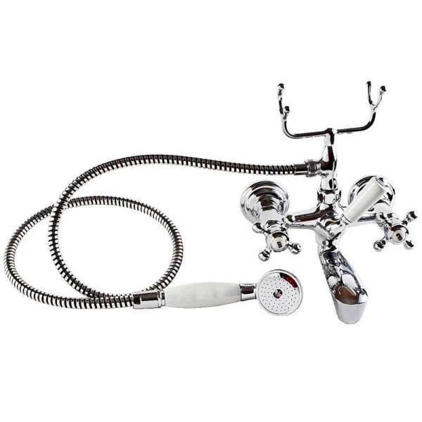 Смеситель для ванны и душа Kludi 1926 с душевым гарнитуром (514410520) Смеситель для ванны и душа Kludi 1926 с душевым гарнитуром (514410520)