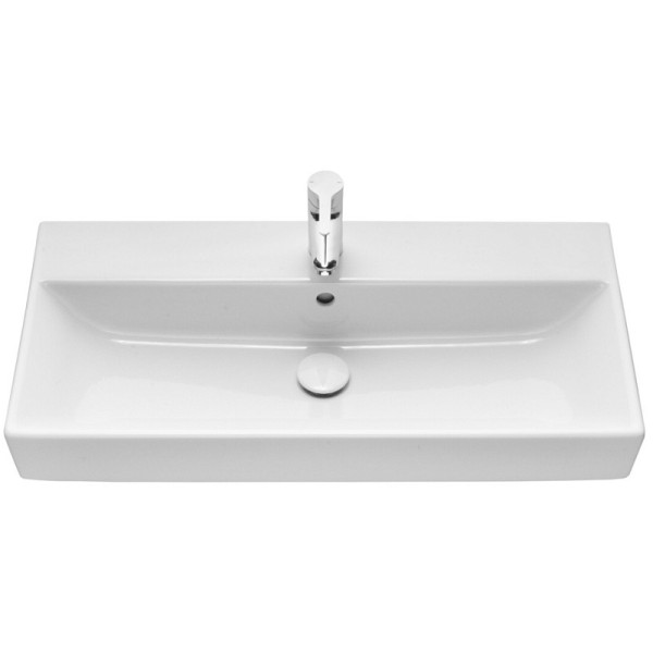 Раковина подвесная Roca Oleta 80x39 белая (73274C500Y) Раковина подвесная Roca Oleta 80x39 белая (73274C500Y)