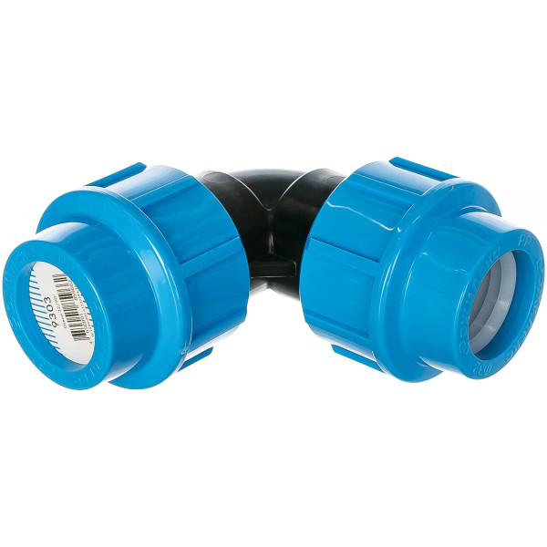 Соединение угловое 32*32 Джилекс (для п/э трубы, PP) (9303)