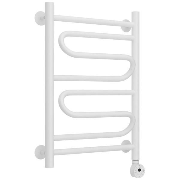 Полотенцесушитель электрический Сунержа Стилье Формат 22 ТП 600x400 (1+2+1) ПZП 21 матовый белый (30522-6040)