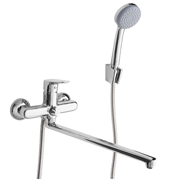 Смеситель для ванны и душа Iddis Zodiac с душевым комплектом (ZODSBL2i10)