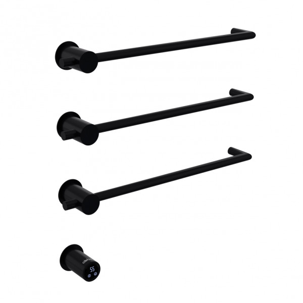 Полотенцесушитель электрический Abber Charme 520x495 черный матовый (AH4003MB) Полотенцесушитель электрический Abber Charme 520x495 черный матовый (AH4003MB)