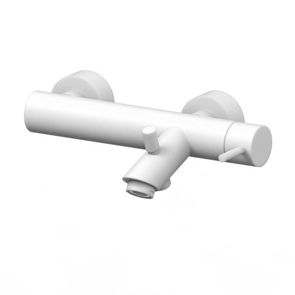 Смеситель для ванны и душа Paffoni Light белый (LIG022BO) Смеситель для ванны и душа Paffoni Light белый (LIG022BO)