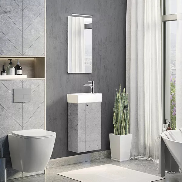 Зеркало Comforty Асти 400x225x700 дуб светлый (00-00013528)