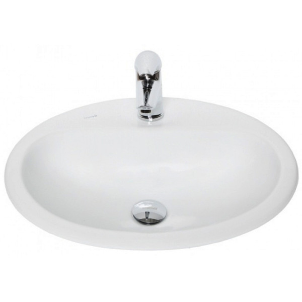 Раковина встраиваемая Creavit белая (TP225-00CB00E-0000) Раковина встраиваемая Creavit белая (TP225-00CB00E-0000)