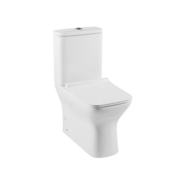 Унитаз напольный Aquanet Cube-C с сиденьем Soft Close (210759)
