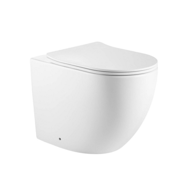 Унитаз напольный Abber Bequem 360x560x420 белый матовый (AC1111TMW)