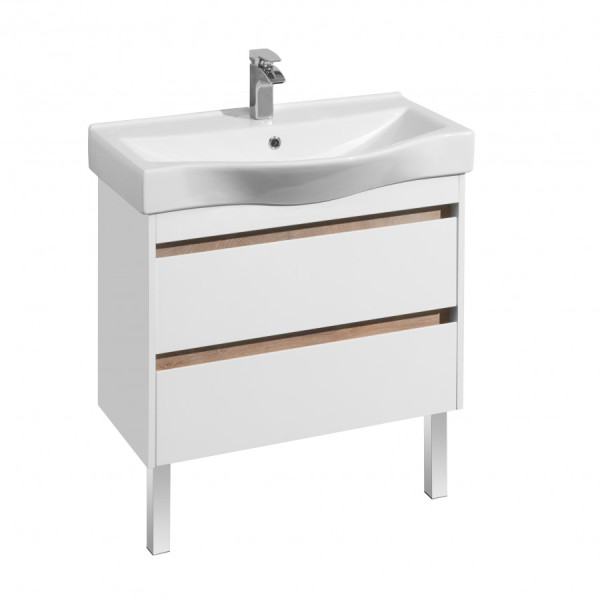 Тумба подвесная Aquaton Нортон 760x357x554 белый, дуб эндгрейн (1.A248.9.01N.T01.0) Тумба подвесная Aquaton Нортон 760x357x554 белый, дуб эндгрейн (1.A248.9.01N.T01.0)