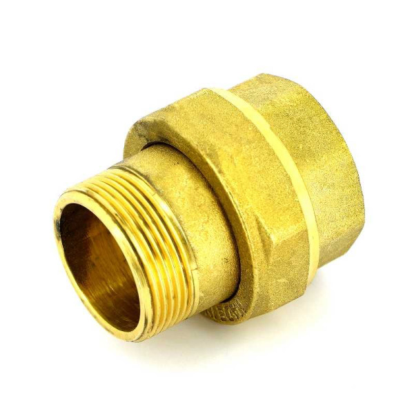 Сгон прямой Itap 1 1/2" ВН (латунь, с плоской прокладкой) (1510112) Сгон прямой Itap 1 1/2" ВН (латунь, с плоской прокладкой) (1510112)