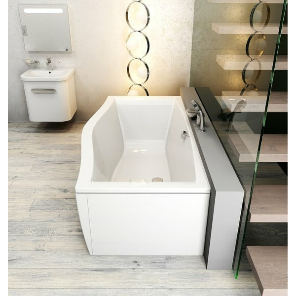 Смеситель на борт ванны Ravak Rosa RS 025.00 каскадный хром (X07P003)