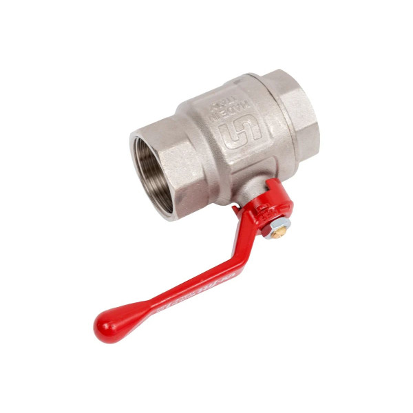 Кран 1 1/4" ВВ шаровый Uni-Fitt Etalon (ГОСТ, красная ручка) 110L5000 Кран 1 1/4" ВВ шаровый Uni-Fitt Etalon (ГОСТ, красная ручка) 110L5000