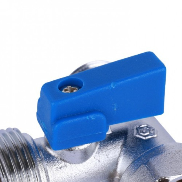 Кран проходной Stout 1/2"x3/4"x1/2" ВН шаровый Stout (SVB-0124-123412)