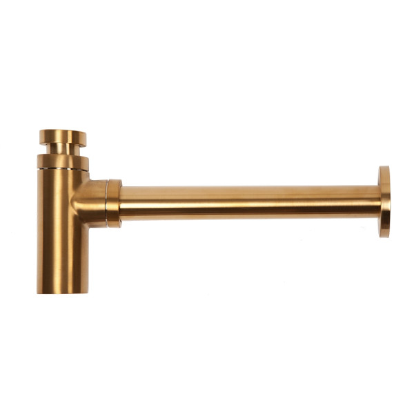 Сифон 32 мм. (1 1/4") Arrowhead для донного клапана с отводом 300 мм. (золотой) (730004)