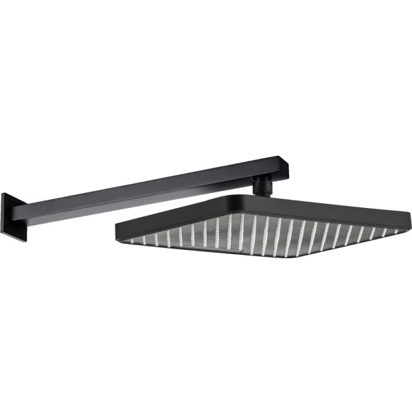 Верхний душ Aquatek 305х205 мм черный матовый (AQ2081MB)