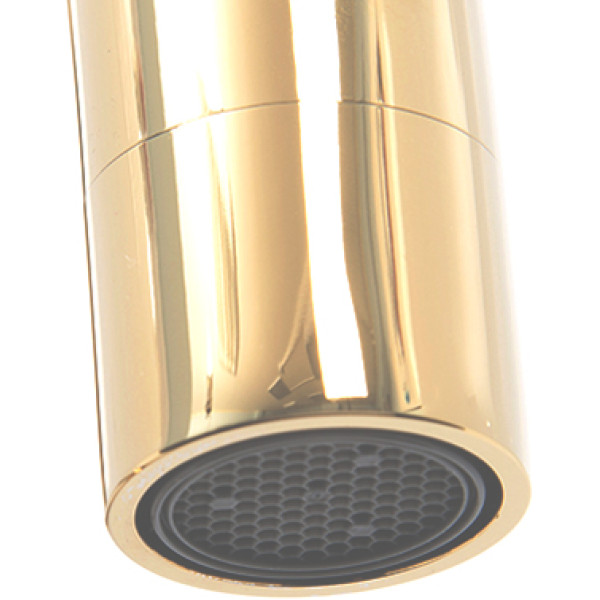 Смеситель для кухни WasserKRAFT Sauer золотой глянцевый (7107)