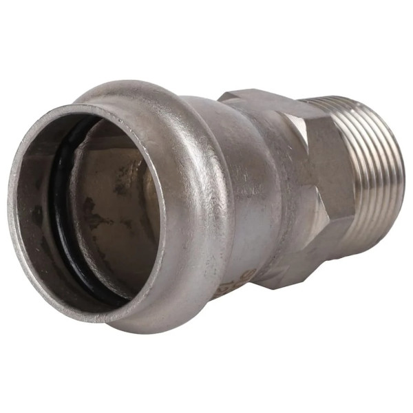 Переход 28х3/4"Н Rommer из нержавеющей стали (пресс) (RSS-0021-002834) Переход 28х3/4"Н Rommer из нержавеющей стали (пресс) (RSS-0021-002834)