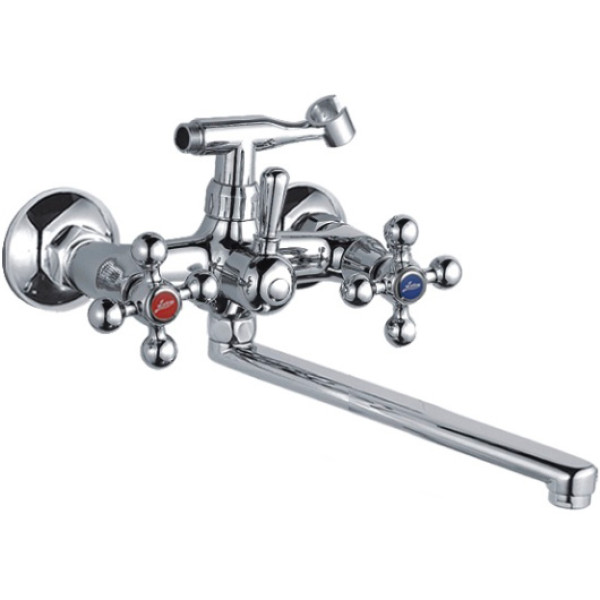 Смеситель для ванны и душа Ledeme с душевым гарнитуром (L2319)