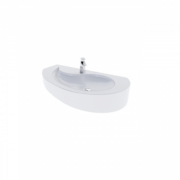 Раковина подвесная BandHours Flores 906х503х162 R (Flr900.21 R) Раковина подвесная BandHours Flores 906х503х162 R (Flr900.21 R)