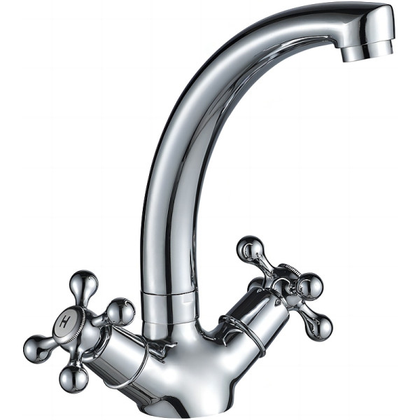 Смеситель для кухни Wesnaart Rassvet хром (RAS02-120)