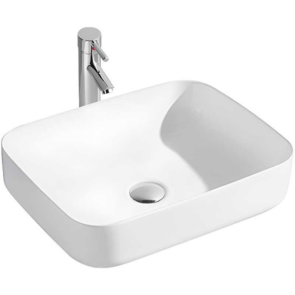 Раковина накладная Aquatek Вега 39x50 белая (AQ5515-00) Раковина накладная Aquatek Вега 39x50 белая (AQ5515-00)