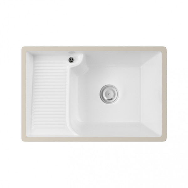 Раковина над стиральной машиной Abber Rechteck 64x42x18 белая (AC2226L) Раковина над стиральной машиной Abber Rechteck 64x42x18 белая (AC2226L)