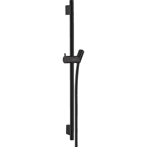 Душевой гарнитур Hansgrohe Unica S Puro 160 см черный матовый (28632670) Душевой гарнитур Hansgrohe Unica S Puro 160 см черный матовый (28632670)