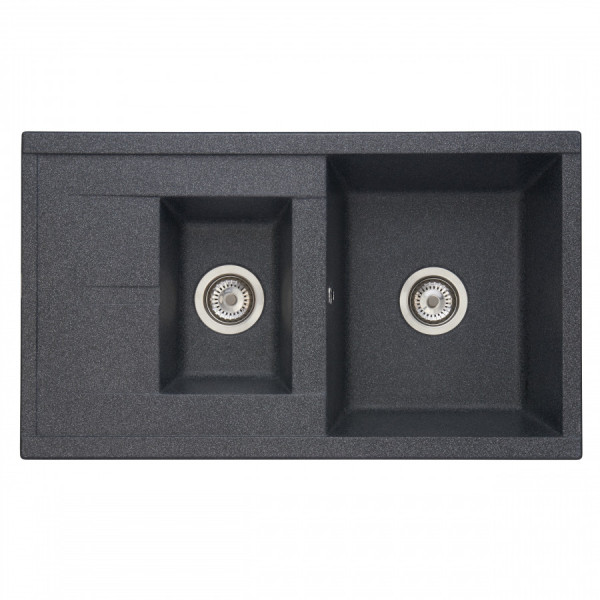 Мойка для кухни врезная Aquaton Делия 87 510x870x218 графит (1.A716.2.32D.E21.0) Мойка для кухни врезная Aquaton Делия 87 510x870x218 графит (1.A716.2.32D.E21.0)