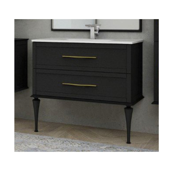 Тумба подвесная Cezares Tiffany 100x55 Nero Grafite (54952)