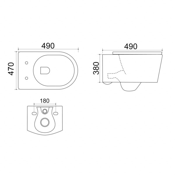 Инсталляция с унитазом Сет Azario Инсталляция для подвесного унитаза 3/6л с унитазом Nova с сиденьем микролифт без клавиши