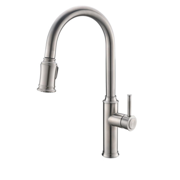 Смеситель для кухни Belbagno сатин (BB-LAM58-IN) Смеситель для кухни Belbagno сатин (BB-LAM58-IN)