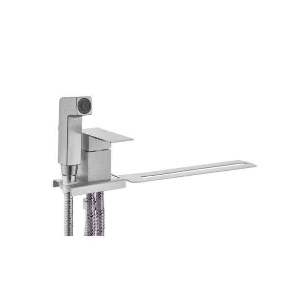 Смеситель для унитазов Fashun с гигиенической лейкой сатин (A57104)