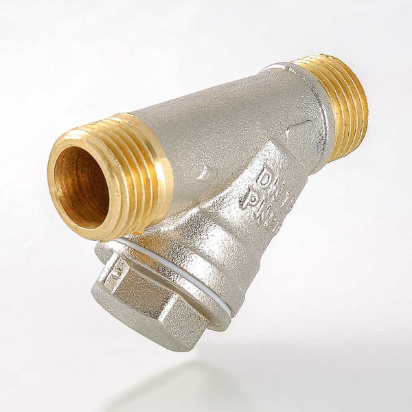 Фильтр косой 1/2" НН Valtec никель (VT.190.N.04) Фильтр косой 1/2" НН Valtec никель (VT.190.N.04)