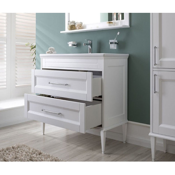 Тумба подвесная Aquanet Бостон М 100 белый (00209678) Тумба подвесная Aquanet Бостон М 100 белый (00209678)