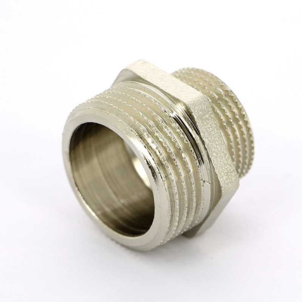Ниппель переходной 1/8"х3/8" Tiemme (никель) (1500576 / 1552N000301) Ниппель переходной 1/8"х3/8" Tiemme (никель) (1500576 / 1552N000301)