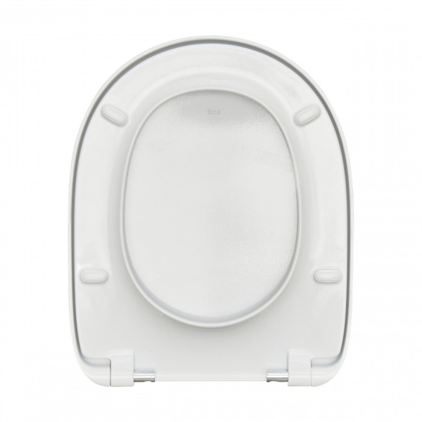 Сиденье для унитаза Roca Debba 35x43,8 с микролифтом белое (7.801B.2.20.B)
