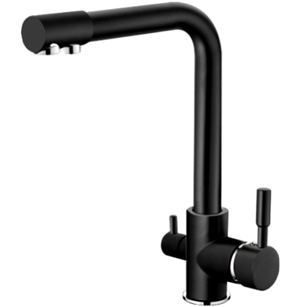 Смеситель для кухни Ledeme с переключателем на фильтр (L4055B-3) Смеситель для кухни Ledeme с переключателем на фильтр (L4055B-3)