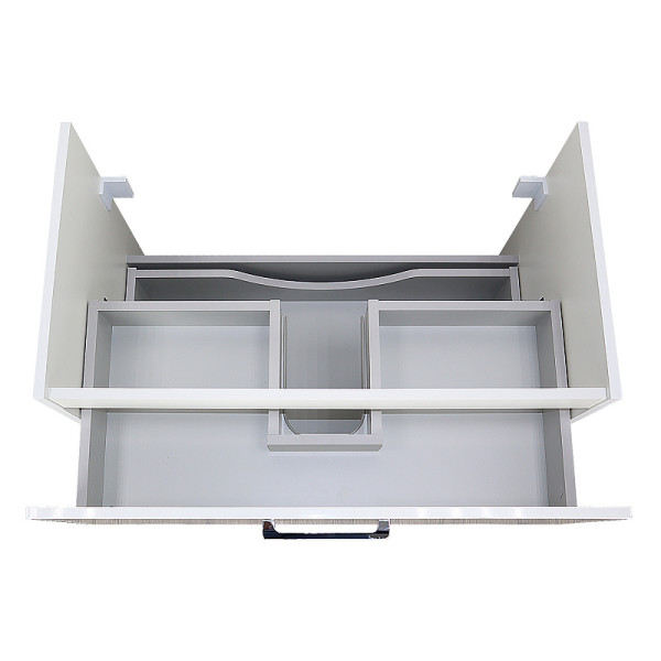 Тумба подвесная Azario с раковиной Ника 80 с раковиной Tempo 80 (CS00091369)