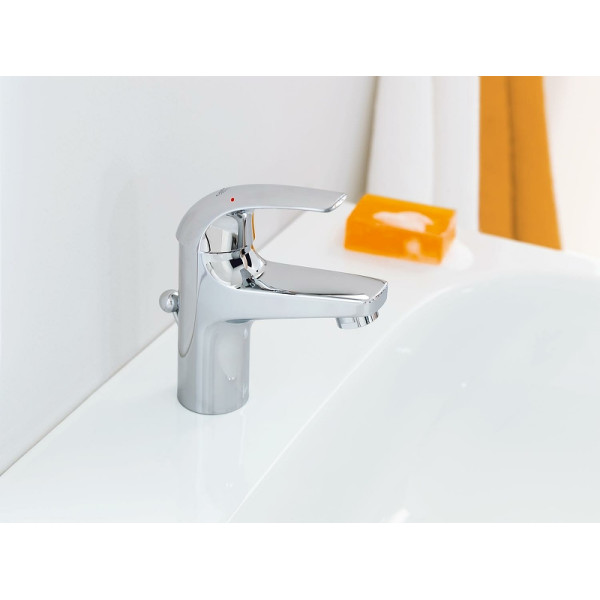 Смеситель для раковины Grohe BauCurve хром (32805000) Смеситель для раковины Grohe BauCurve хром (32805000)