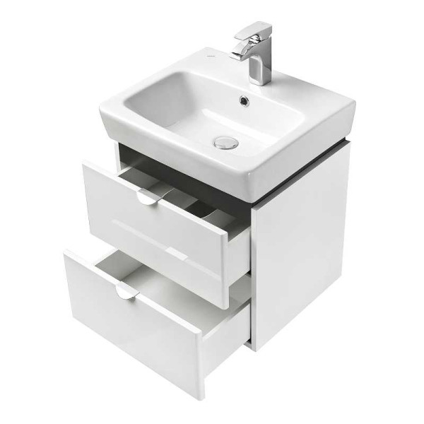 Тумба подвесная Aquaton Скай 50 белая (1A238001SY010)