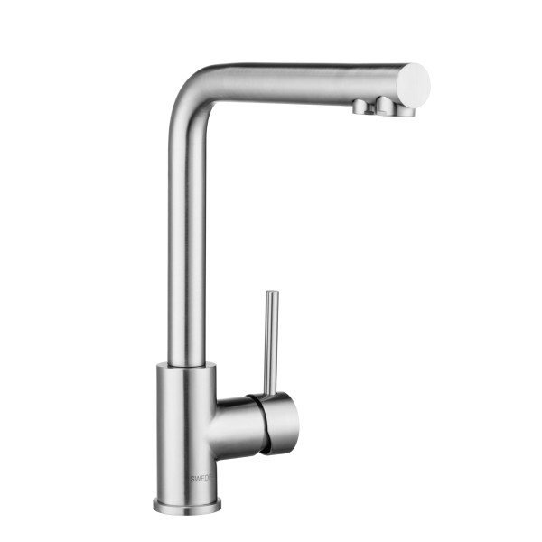 Смеситель для кухни Swedbe Selene Plus с каналом для фильтрованной воды нержавеющая сталь (8540) Смеситель для кухни Swedbe Selene Plus с каналом для фильтрованной воды нержавеющая сталь (8540)
