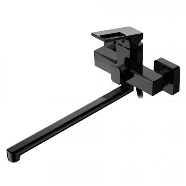 Смеситель для ванны и душа Ledeme черный (L2292B)