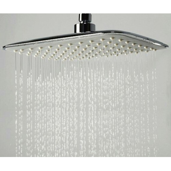 Встраиваемый комплект для ванны WasserKRAFT А13031 с изливом и верхней душевой насадкой