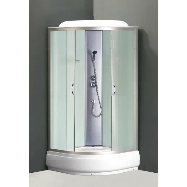 Душевая кабина Loranto 100x100 стекло матовое, профиль хром (CS-6610-25 F) Душевая кабина Loranto 100x100 стекло матовое, профиль хром (CS-6610-25 F)