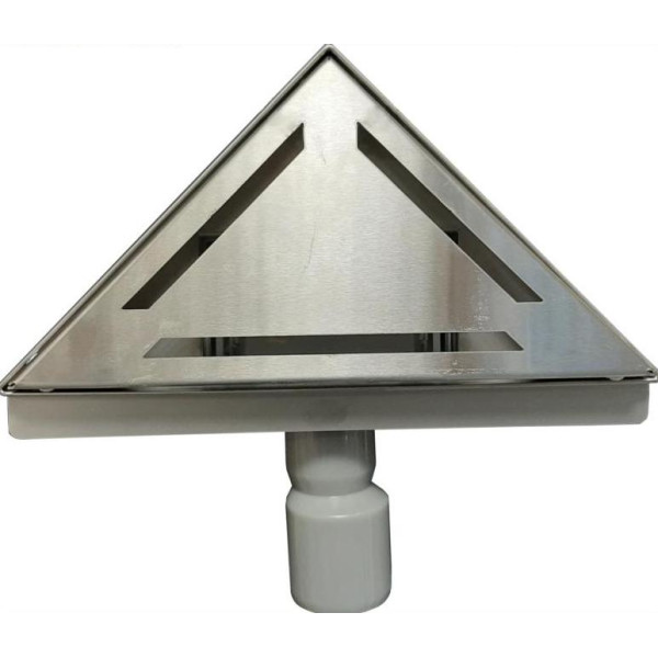 Лоток душевой треугольный TeRma Flow-T 200*200 (решетка 001) (FT.200.001)