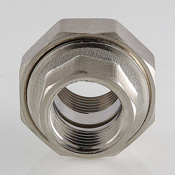 Сгон прямой 1 1/4" ВВ Valtec (никель) (VTr.340.N.0007) Сгон прямой 1 1/4" ВВ Valtec (никель) (VTr.340.N.0007)